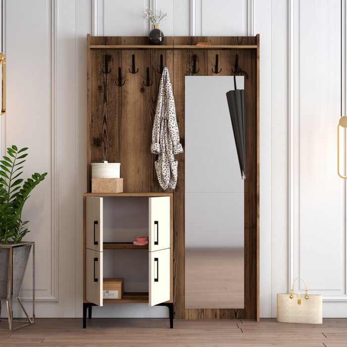 Hanah Home Berlin BC - Nogal y Crema